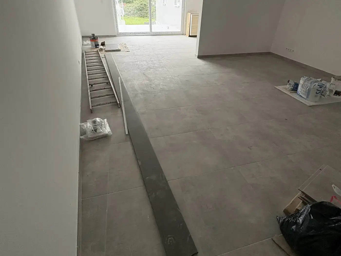 Séjour en fin de travaux